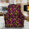 Rainbow Heart LGBT Pride Print Pattern Recliner Slipcover-grizzshop