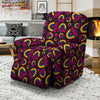 Rainbow Heart LGBT Pride Print Pattern Recliner Slipcover-grizzshop