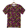 Rainbow Heart LGBT Pride Print Pattern T-Shirt-grizzshop