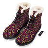 Rainbow Heart LGBT Pride Print Pattern Winter Boots-grizzshop