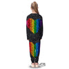 Rainbow Heart Stones LGBT Pride Print Kid's Pajamas-grizzshop