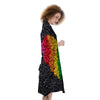 Rainbow Heart Stones LGBT Pride Print Kimono-grizzshop