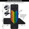 Rainbow Heart Stones LGBT Pride Print Recliner Protector-grizzshop