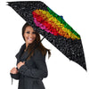 Rainbow Heart Stones LGBT Pride Print Umbrella-grizzshop