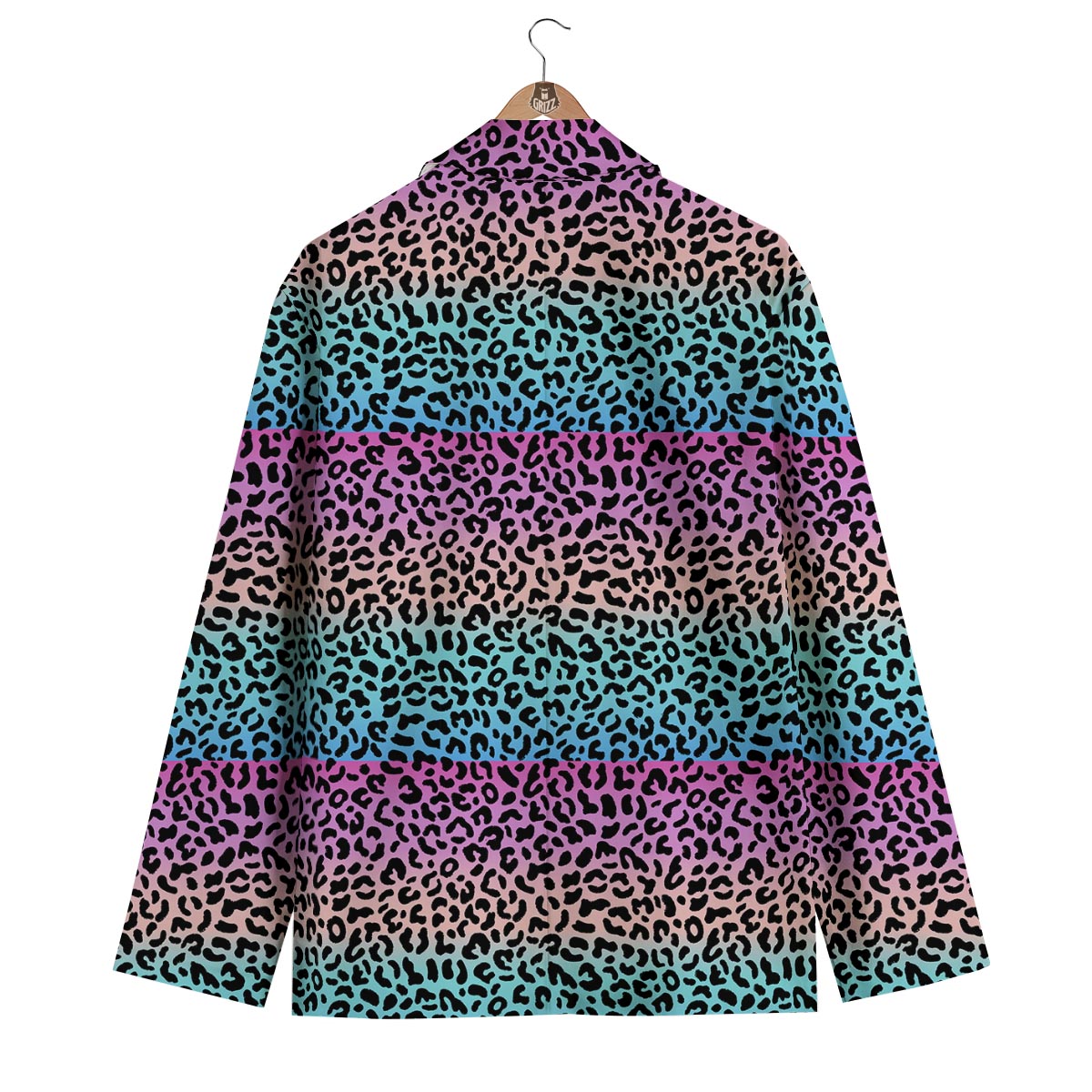 Rainbow Leopard Men's Blazer-grizzshop