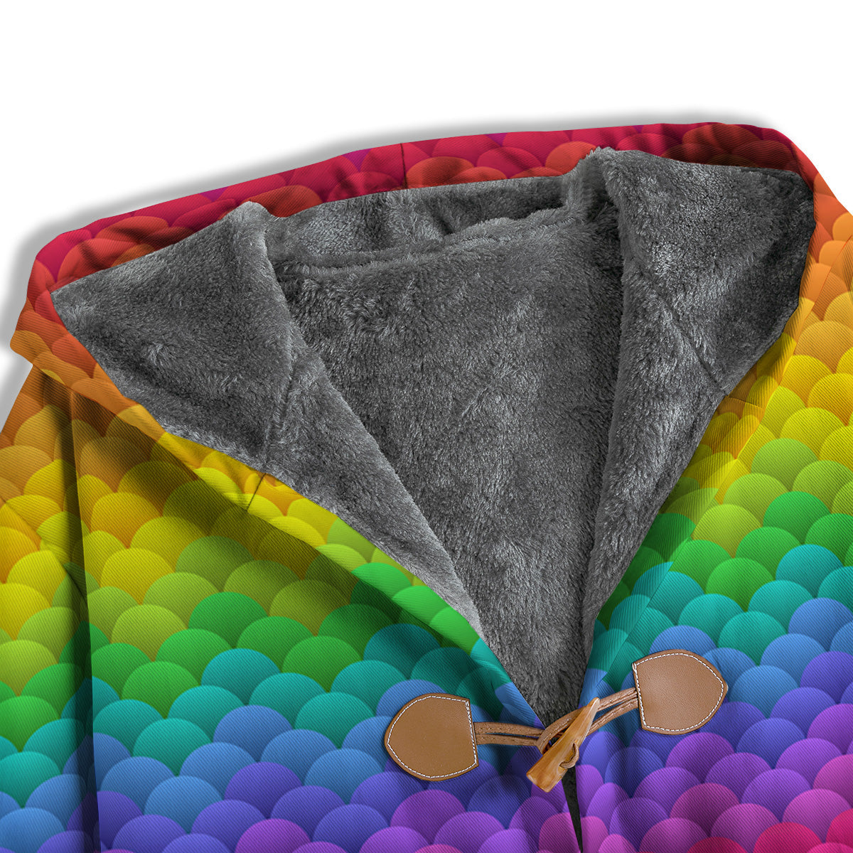 Rainbow Light Blobs Print Pattern Men's Windbreaker Jacket-grizzshop