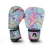 Rainbow Marble Pattern Print Boxing Gloves-grizzshop