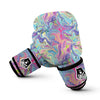 Rainbow Marble Pattern Print Boxing Gloves-grizzshop