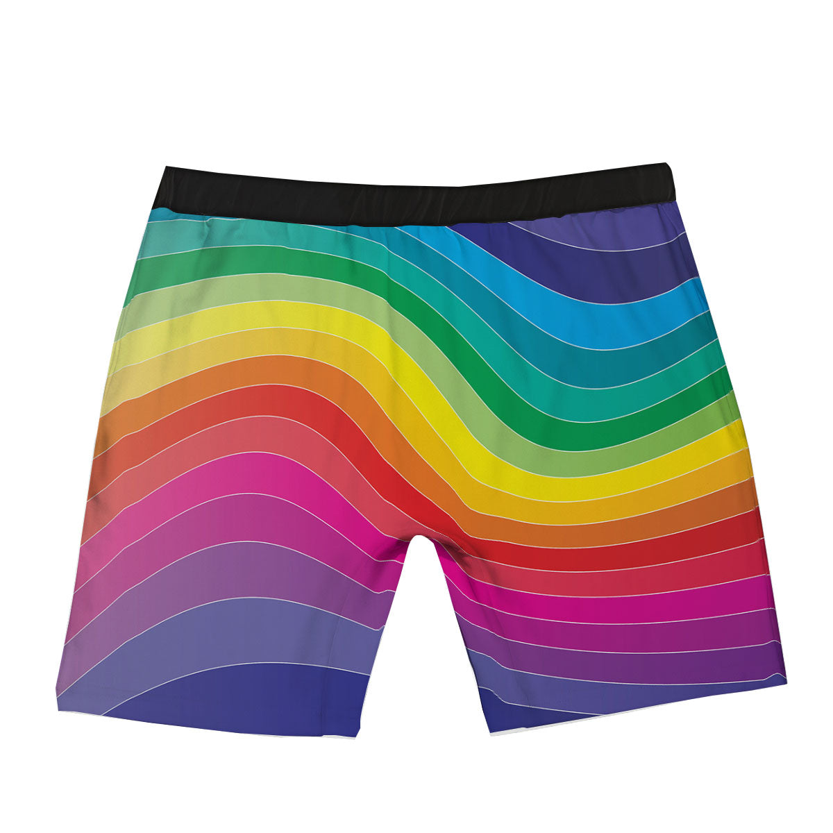 Rainbow Print Boxer Briefs-grizzshop