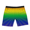 Rainbow Rays LGBT Pride Print Boxer Briefs-grizzshop