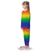 Rainbow Rays LGBT Pride Print Kid's Pajamas-grizzshop