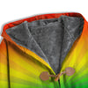 Rainbow Rays LGBT Pride Print Men's Windbreaker Jacket-grizzshop