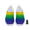 Rainbow Rays LGBT Pride Print Nurse Shoes-grizzshop