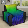 Rainbow Rays LGBT Pride Print Recliner Protector-grizzshop