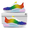 Rainbow Rays LGBT Pride Print Running Sneakers-grizzshop