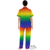 Rainbow Rays LGBT Pride Print Women's Pajamas Set-grizzshop