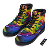 Rainbow Roses LGBT Pride Print Boots-grizzshop