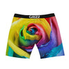 Rainbow Roses LGBT Pride Print Boxer Briefs-grizzshop