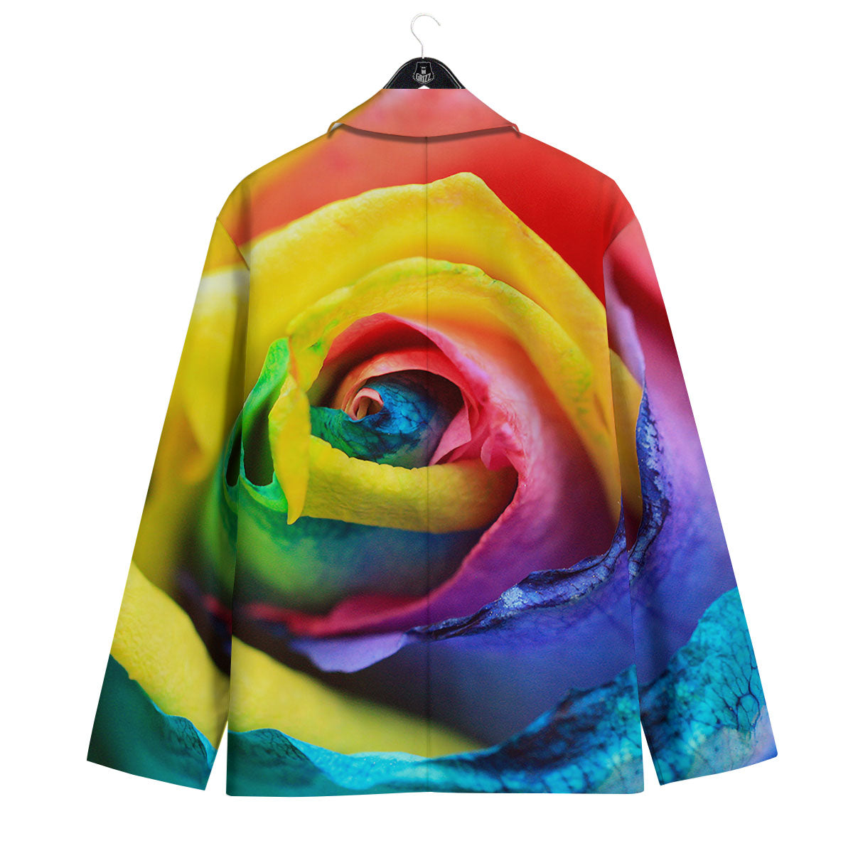 Rainbow Roses LGBT Pride Print Men's Sport Coat-grizzshop