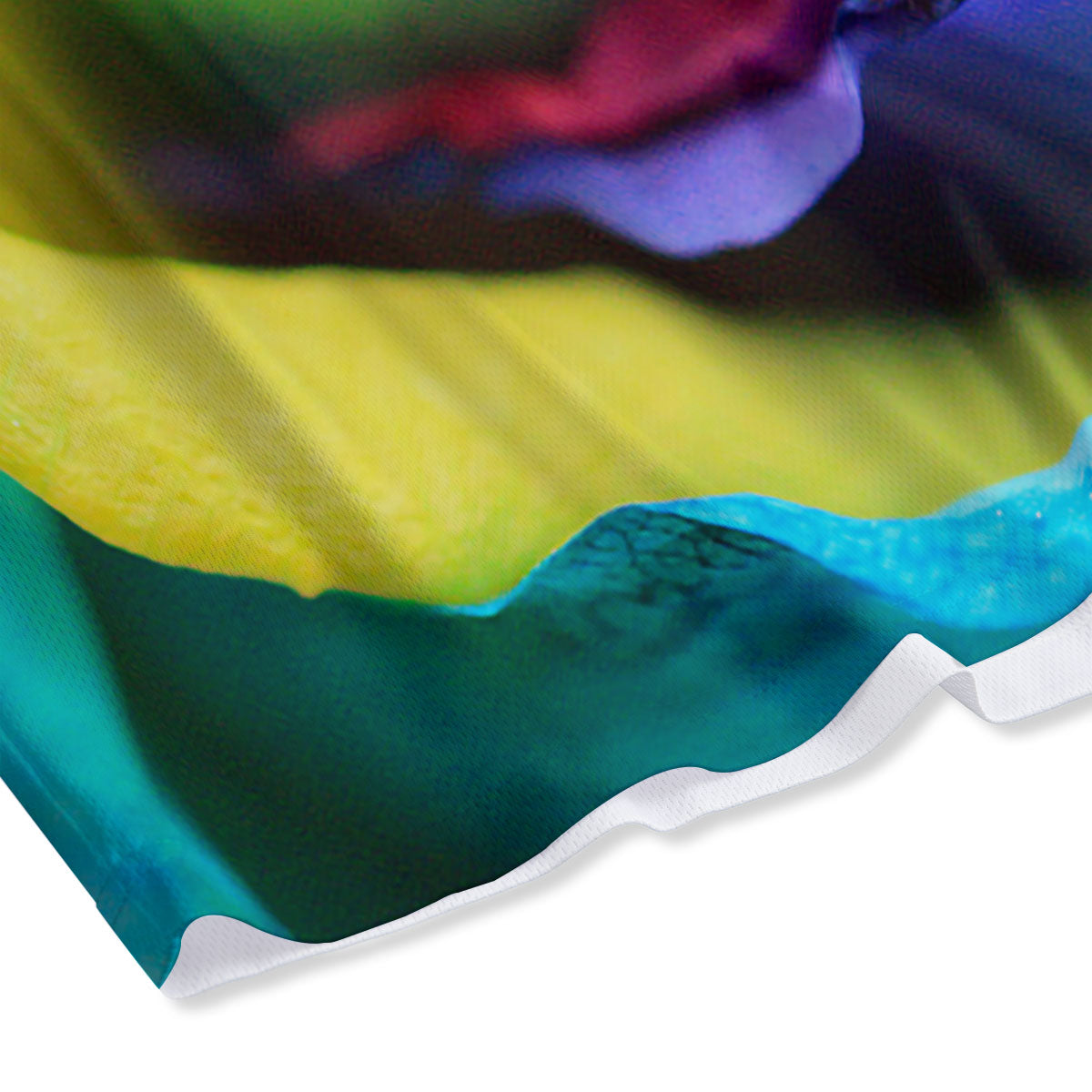 Rainbow Roses LGBT Pride Print Mesh Shorts