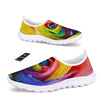 Rainbow Roses LGBT Pride Print Nurse Shoes-grizzshop