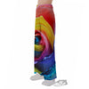 Rainbow Roses LGBT Pride Print Pajama Pants-grizzshop