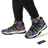 Rainbow Roses LGBT Pride Print Pattern Black Bball Shoes-grizzshop