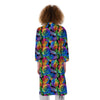 Rainbow Roses LGBT Pride Print Pattern Kimono-grizzshop