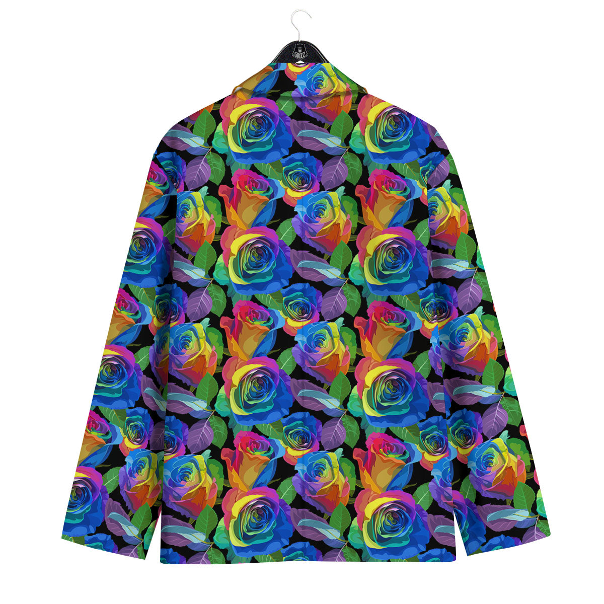 Rainbow Roses LGBT Pride Print Pattern Men's Sport Coat-grizzshop