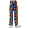 Rainbow Roses LGBT Pride Print Pattern Pajama Pants-grizzshop