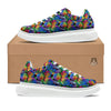 Rainbow Roses LGBT Pride Print Pattern Platform Shoes-grizzshop