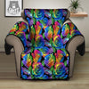 Rainbow Roses LGBT Pride Print Pattern Recliner Protector-grizzshop