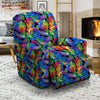 Rainbow Roses LGBT Pride Print Pattern Recliner Slipcover-grizzshop