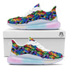 Rainbow Roses LGBT Pride Print Pattern Running Sneakers-grizzshop