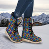 Rainbow Roses LGBT Pride Print Pattern Snow Boots-grizzshop