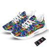 Rainbow Roses LGBT Pride Print Pattern Tennis Shoes-grizzshop