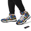 Rainbow Roses LGBT Pride Print Pattern White Bball Shoes-grizzshop