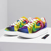 Rainbow Roses LGBT Pride Print Platform Shoes-grizzshop