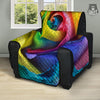 Rainbow Roses LGBT Pride Print Recliner Protector-grizzshop