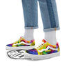 Rainbow Roses LGBT Pride Print Skate Shoes-grizzshop