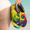 Rainbow Roses LGBT Pride Print Water Shoes-grizzshop