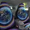 Rainbow The Earth Print Car Seat Covers-grizzshop