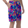 Rainbow Triangle Geometric Men's Shorts-grizzshop