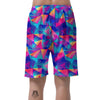 Rainbow Triangle Geometric Men's Shorts-grizzshop