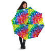 Rainbow Watercolor Print Pattern Umbrella-grizzshop