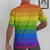 Rainbow Flag LGBT Pride Print Untucked Shirts-grizzshop