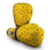 Ramen Hand Dawn Yellow Print Pattern Boxing Gloves-grizzshop