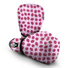 Raspberry Print Pattern Boxing Gloves-grizzshop