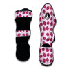 Raspberry Print Pattern Muay Thai Shin Guards-grizzshop