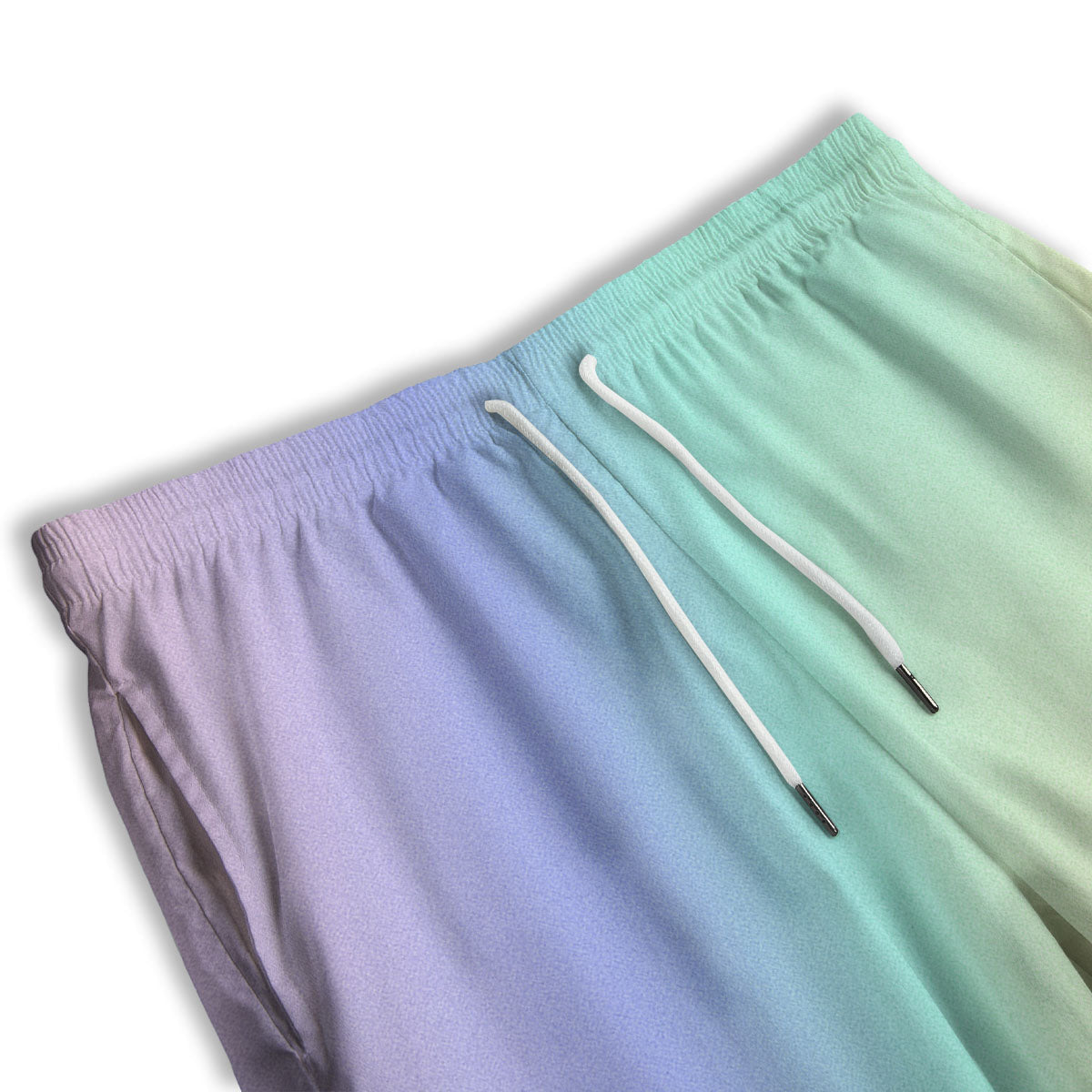 Rave Pastel Print Pattern Men's Athletic Shorts